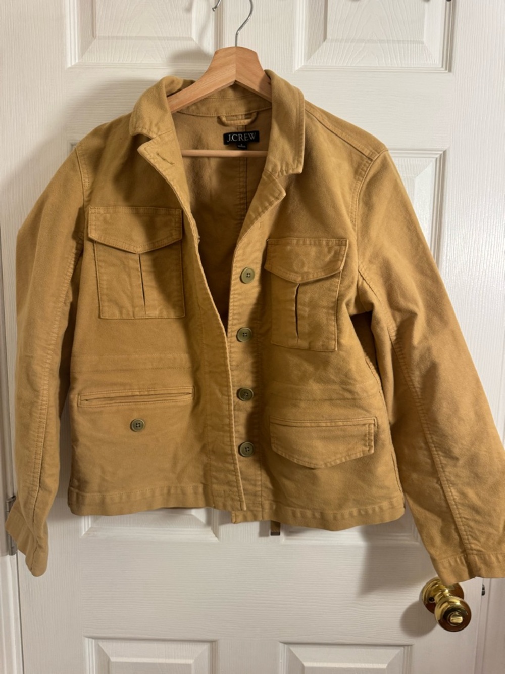 J.Crew Women’s Tan Canvas Field Jacket